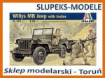 Italeri 0314 - Willys MB Jeep with trailer